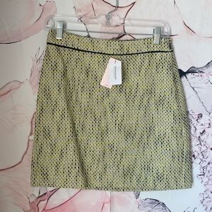 Banana Republic tweed pencil petite skirt 2P NWT
